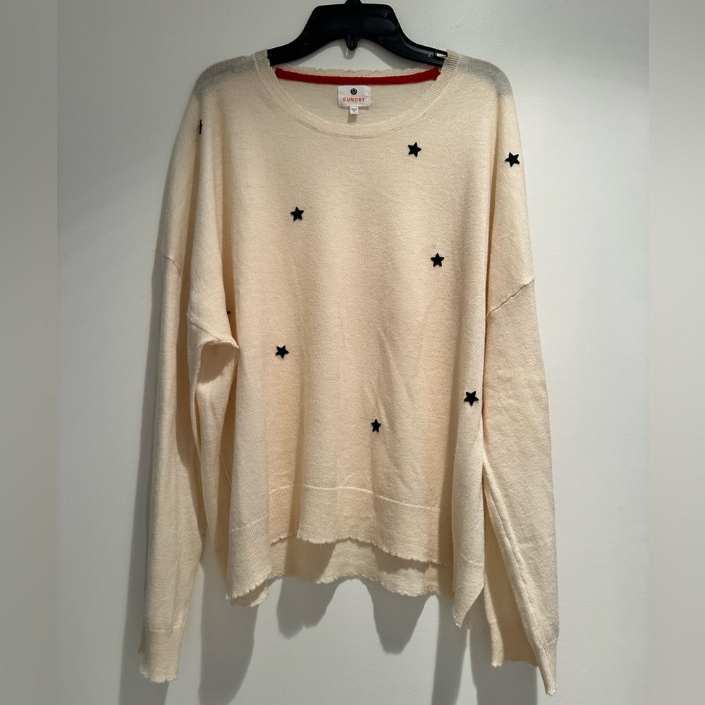 Sundry star cashmere sweater